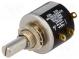 Potenciometr  axiální  víceotáčkový  1kΩ  2W  ±5%  6,35mm  Řada  534