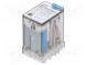 Relé  elektromagnetické  3PDT  Ucívky 24VDC  10A/250VAC  600Ω