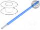Vodič  HookUp Wire Teflon  lanko  Cu  28AWG  modrá  PTFE  600V  305m
