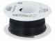 Vodič  HookUp Wire Teflon  lanko  Cu  24AWG  černá  PTFE  600V