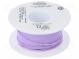 Vodič  HookUp Wire Teflon  lanko  Cu  24AWG  fialová  PTFE  600V