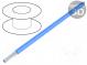 Vodič  HookUp Wire Teflon  lanko  Cu  20AWG  modrá  PTFE  600V  305m