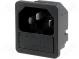 Konektor  napájecí AC  zásuvka  vidlice  10A  250VAC  IEC 60320