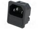Konektor  napájecí AC  zásuvka  vidlice  10A  250VAC  IEC 60320