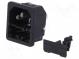 Konektor  napájecí AC  zásuvka  vidlice  10A  250VAC  IEC 60320