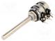 Potenciometr  axiální  jednootáčkový  2,5kΩ  200mW  THT  6mm  plast