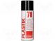 Ochranný povlak  průhledná  aerosol  400ml  PLASTIK 70