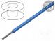 Vodič  HookUp Wire PVC  lanko  Cu  24AWG  modrá  PVC  150V  30,5m