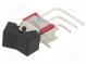 ROCKER  SPDT  pol  2  ON-ON  2A/250VAC  5A/28VDC  Rkont max  10mΩ