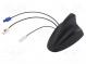Anténa  SHARK  AM,FM,GPS  univerzální  0,25m  12VDC