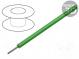 Vodič  HookUp Wire PVC  lanko  Cu  26AWG  zelená  PVC  600V  305m