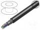 BELDEN 8107 Vodič  RS232,RS422  7x2x24AWG  lanko  Cu  PVC  chromová  30m  300V
