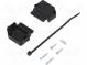 Kryt  pro konektory D-Sub  D-Sub 15pin,D-Sub HD 26pin  černá