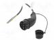Kabel  eMobility  250V  4,7kW  vodiče,Typ 2  IP44  5m  20A  -30÷50°C