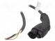 Kabel  eMobility  250V  10kW  vodiče,Typ 1  IP44  7,5m  41A  5,3mm2