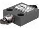 Limit switch  oblong metal roller Ø12,4mm  SPDT  3A  max.250VAC