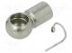 Mounting element for gas spring  Mat  zinc plated steel  10mm