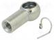 Mounting element for gas spring  Mat  zinc plated steel  10mm