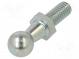 Mounting element for gas spring  Mat  zinc plated steel  10mm