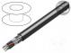 BELDEN 9504.01305 Vodič  RS232  4x2x24AWG  lanko  Cu  tienený,fólie Al-PET  PVC  305m