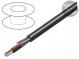 BELDEN 9533.01305 Vodič  RS232  3x24AWG  lanko  Cu  tienený,fólie Al-PET  PVC  305m