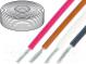 Vodič  lanko  Cu  0,81mm2  18AWG  oranžová  PVC  300V  30m