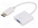 Adaptér  DisplayPort 1.1a  bilá  Vlastnosti  Full HD