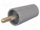 Adaptér  banánek 4mm  banánek 4mm zásuvka,banánek 4 mm  32A