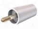 Adaptér  banánek 4mm  banánek 4mm zásuvka,banánek 4 mm  32A
