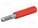 Adaptér  banánek 4mm  banánek 4mm zásuvka,banánek 4 mm  25A