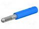 Adaptér  banánek 4mm  banánek 4mm zásuvka,banánek 4 mm  25A