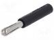 Adaptér  banánek 4mm  banánek 4mm zásuvka,banánek 4 mm  32A  1kV