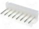 Socket  wire-board  male  3.96mm  PIN  8  THT  250V  7A  tinned  10mΩ