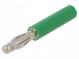 Adaptér  banánek 4mm  banánek 2mm zásuvka,banánek 4 mm  10A