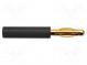 Adaptér  banánek 4mm  banánek 4mm zásuvka,banánek 4 mm  32A