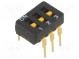 Přepínač  DIP-SWITCH  Počet sekcí  3  ON-OFF  0,03A/30VDC  pol  2