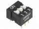 Přepínač  DIP-SWITCH  Počet sekcí  3  ON-OFF  0,025A/24VDC  pol  2