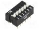 Přepínač  DIP-SWITCH  Počet sekcí  6  ON-OFF  0,025A/24VDC  pol  2