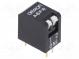 Přepínač  DIP-SWITCH  Počet sekcí  2  ON-OFF  0,025A/24VDC  pol  2