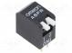 Přepínač  DIP-SWITCH  Počet sekcí  2  ON-OFF  0,025A/24VDC  pol  2