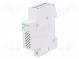 Signalizátor  230VAC  IP20  DIN  18x81x72mm  Signalizace  zvonek