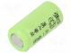 Akum  Ni-MH  2/3AA  1,2V  600mAh  Ø13,9x28,1mm