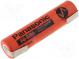 Akum  Ni-MH  4/3A,4/3R23  1,2V  3800mAh  pájecí očka  Ø17x67mm