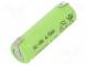 Akum  Ni-MH  4/5AA  1,2V  1200mAh  pájecí očka  Ø13,9x43mm
