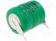 Akum  Ni-MH  3,6V  80mAh  2pin  Ø16x18mm  Tepl  -20÷65°C