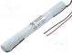 Akum  Ni-Cd  SC  6V  1600mAh  Výv  vodiče  Ø25x215mm  Počet článků  5