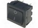 ROCKER  DPST  pol  2  OFF-ON  10A/250VAC  10A/28VDC  černá  není