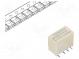 Relay  electromagnetic  DPDT  Ucoil  3VDC  1A  0.3A/125VAC  SMT