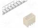 Relay  electromagnetic  DPDT  Ucoil  12VDC  1A  0.3A/125VAC  SMT