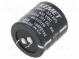 Kondenzátor  elektrolytický  SNAP-IN  390uF  400VDC  Ø35x35mm